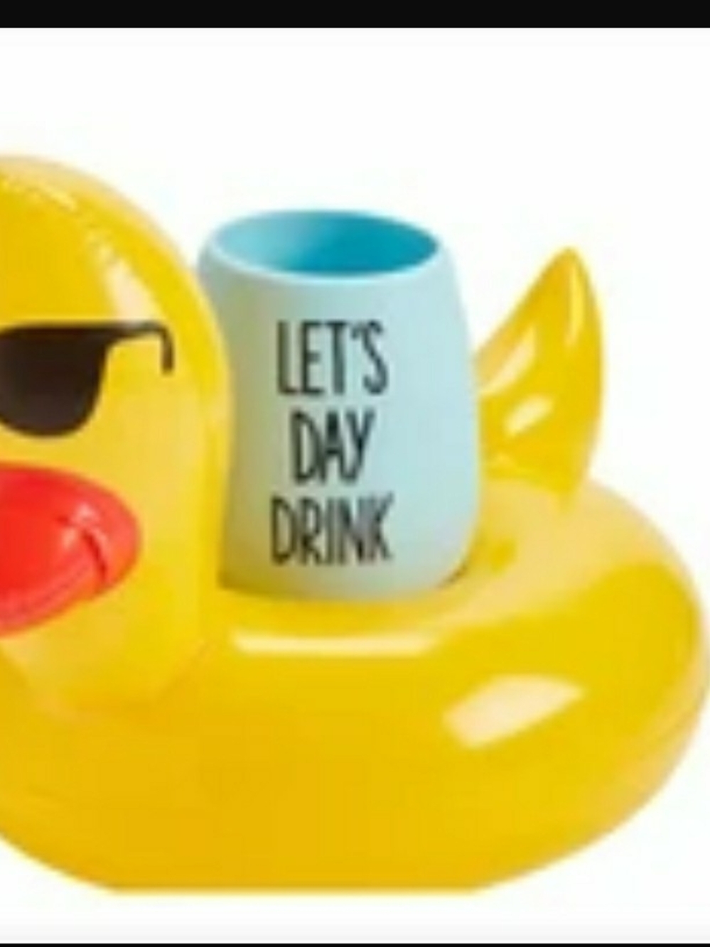 2021 NEW! MUDPIE Wine Floaty Rubber *Duck* Set